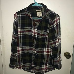 American eagle boyfriend fit flannel